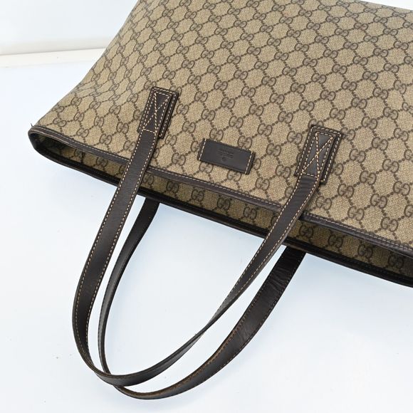 Auth Gucci Shoulder Tote Bag Gg Pvc #102592G24B - Picture 14 of 15